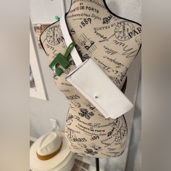 kate spade Handbags - Kate Spade White Crossbody Bag NWT Leather